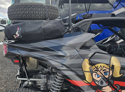 JoyRider Don't Be Trashy Trash Bag - Mount it sideways! 