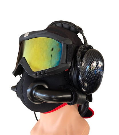 JoyRider Dustless Air System Mask with goggles and headphones! 