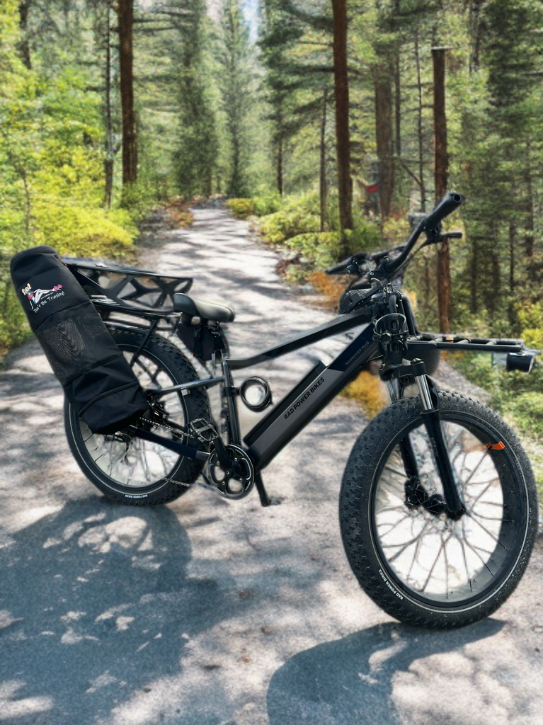 JoyRider Don't Be Trashy Trash Bag Mount it on your bike!