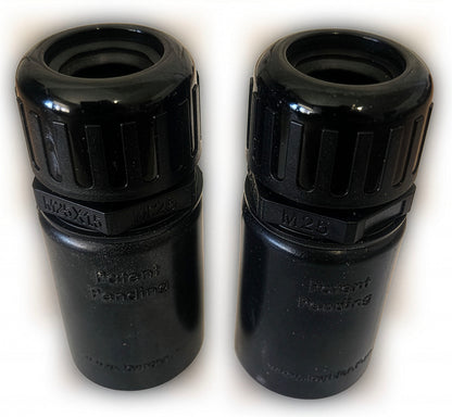 (2) Helmet Pumper System to JoyRider Hose Adaptor (Adaptors Only)